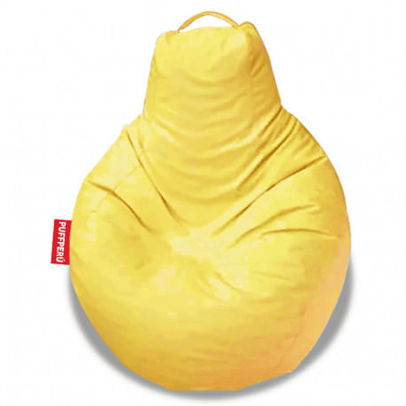 Puff Pera Jumbo - Amarillo