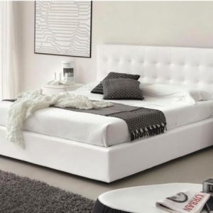 Cama Tapizada Brissé 2 Plazas - Bronce