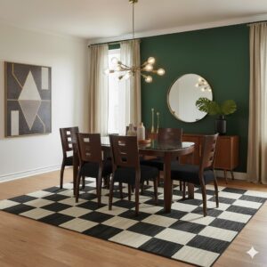 Juego de comedor Maya 6 Sillas - Negro
