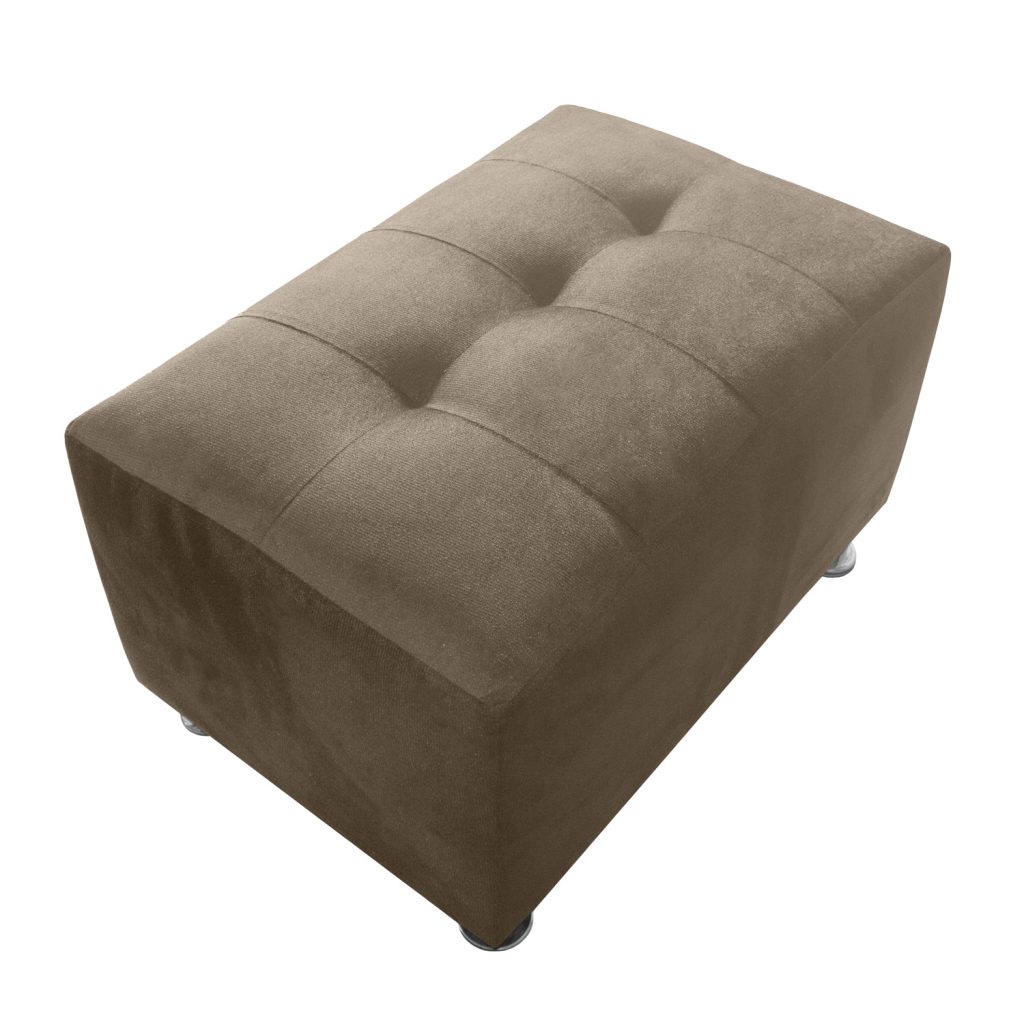 Seccional Londres Derecho + Banqueta – Beige Oscuro