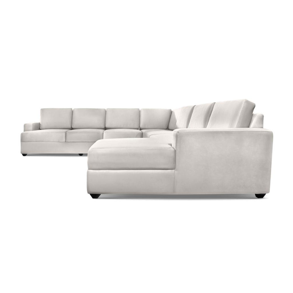 Seccional Pacífico Derecho + Banqueta – Ivory