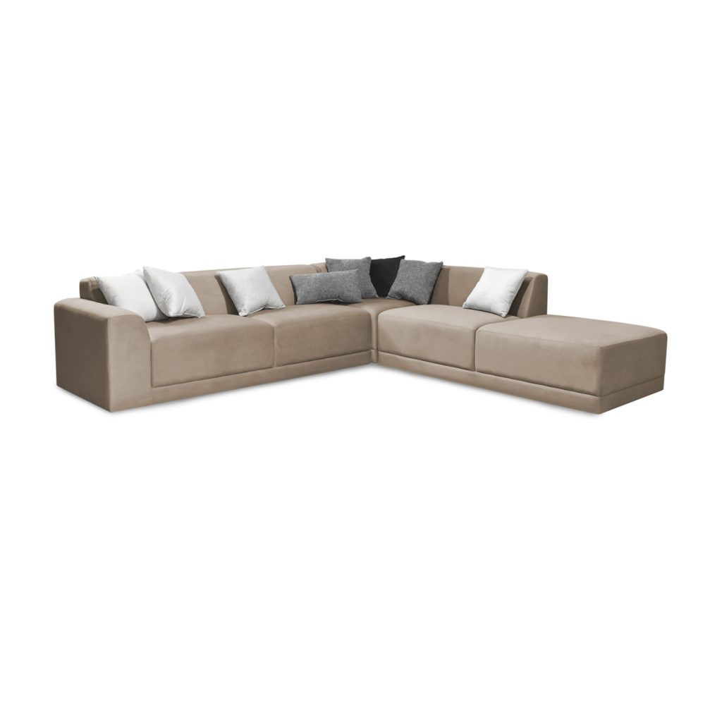 Seccional Kassandra Derecho – Beige oscuro