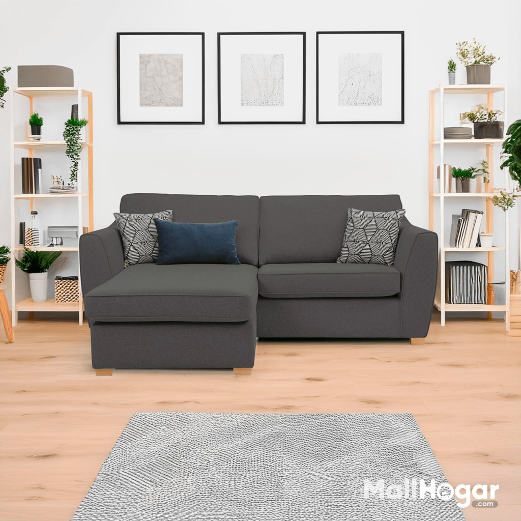 Seccional Smart Zen Intercambiable – Gris Oscuro