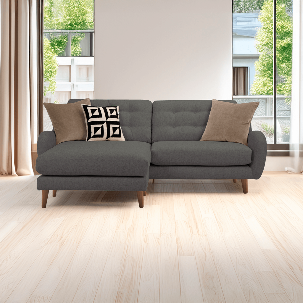 Seccional Smart Elegance Intercambiable – Gris Oscuro