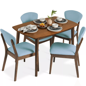 Juego de Comedor Jazmín 4 sillas - Cobalto