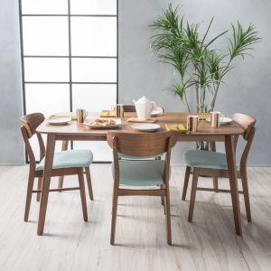 Juego de Comedor Olivia 4 sillas - Cobalto