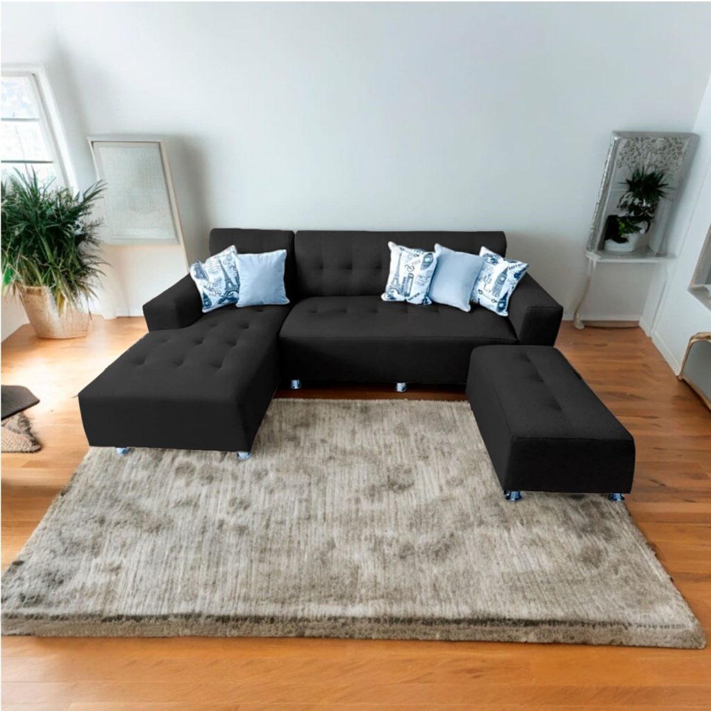 Seccional Londres Izquierdo + Banqueta – Negro
