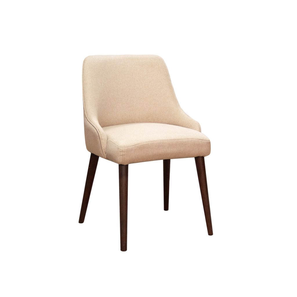 Juego de comedor Lidia 4 Sillas – Beige Oscuro