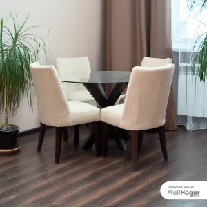 Juego de comedor Sofia 4 Sillas - Ivory